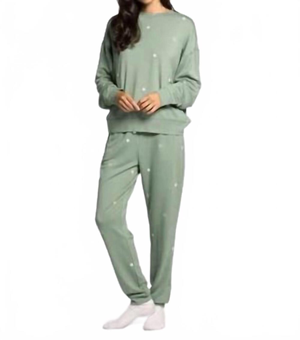 NEW THREAD & SUPPLY belle pajama set in sage